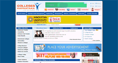 Desktop Screenshot of karnataka-colleges.com